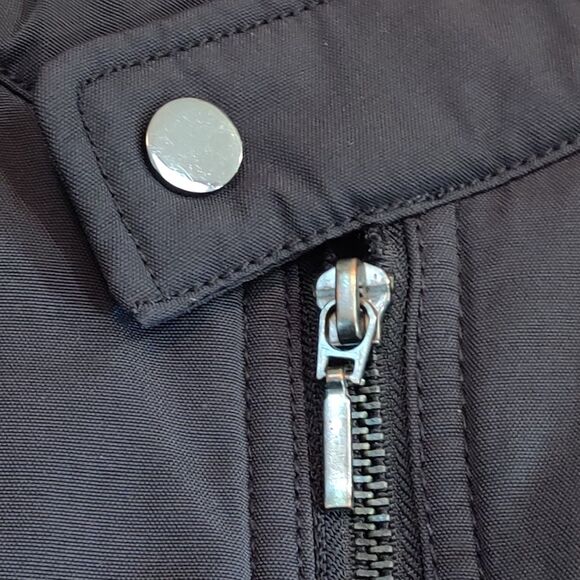 Michael Brandon Men's XLarge Jacket Black Racing Motorcycle Style Bomber Quilted - Picture 7 of 16